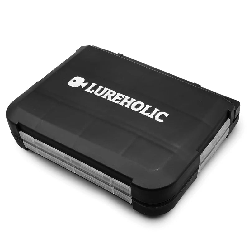 LUREHOLIC Fishing Tackle Box – Waterproof Organizer for Lures, Hooks, Jig Heads, Swivels, Snaps & Fishing Accessories Storage