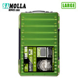 Double Sided Lure Baits Box Fishing Large Compartments