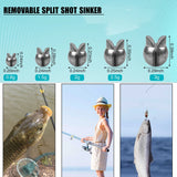 Split Shot Fishing Weights