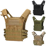 Nylon Tactical Vest – Body Armor Plate Carrier with MOLLE System for Airsoft