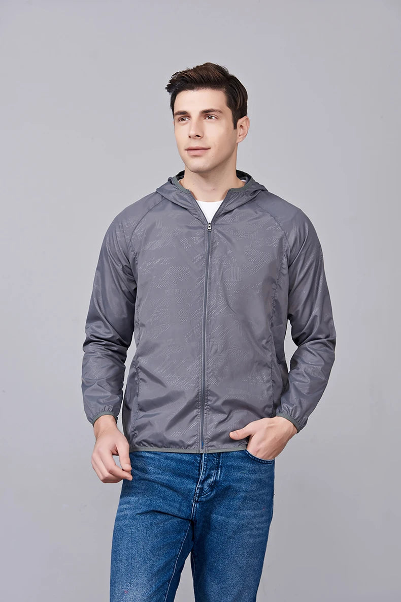 LNGXO Unisex Waterproof Hiking Jacket