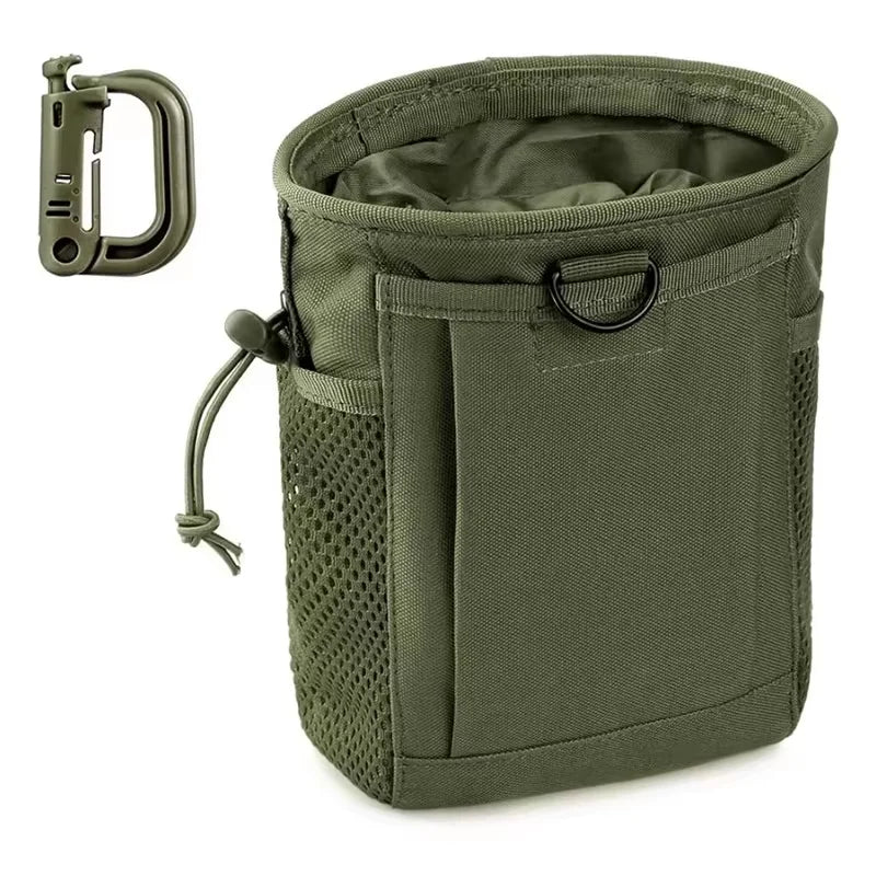 MOLLE Dump Pouch – Adjustable Hunting Ammo & Magazine Recovery Bag