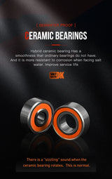 SEASIR Cast X2 Baitcasting Reel – 7.3:1 Gear Ratio, Hybrid Ceramic Bearings, Carbon Fiber Washer, Dual Bearing System & N52 Brake