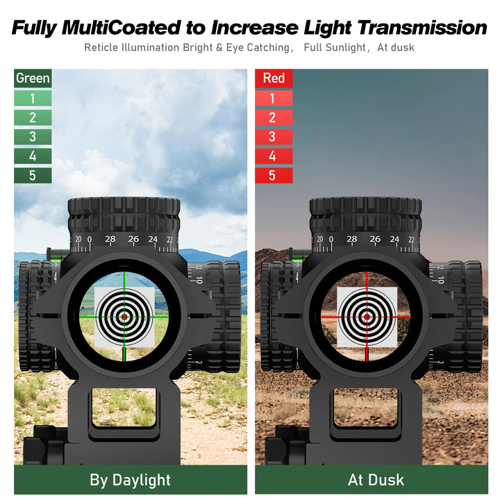 1–5x24 Tactical Rifle Scope
