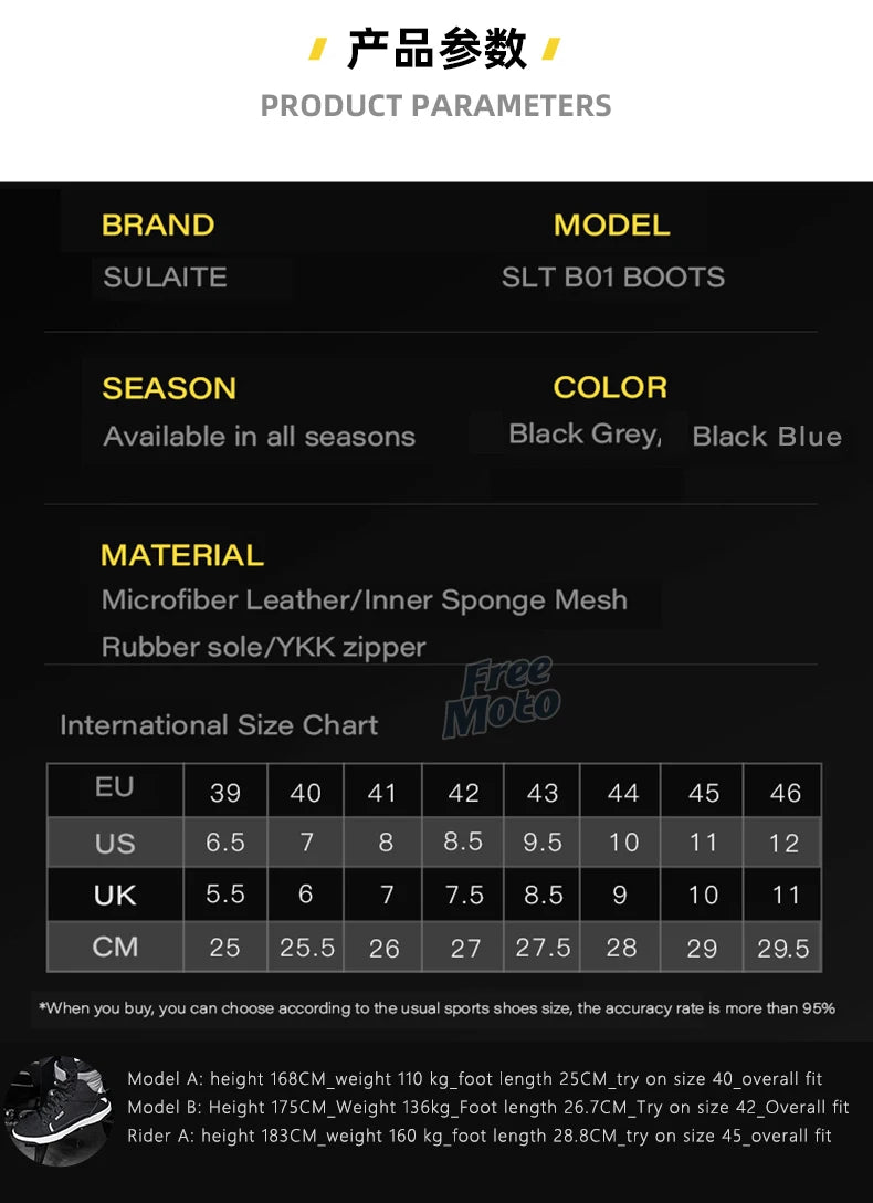 Men’s Motorcycle Boots