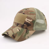 Unisex Sports Outdoor Sunscreen Quick-Drying Hat Men Casual Cap Female Unisex Camouflage Hunting Fishing Baseball Cap