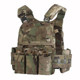 Ferro V5 FCPC Plate Carrier – Modular MOLLE Hunting Vest with Triple Magazine Pouch