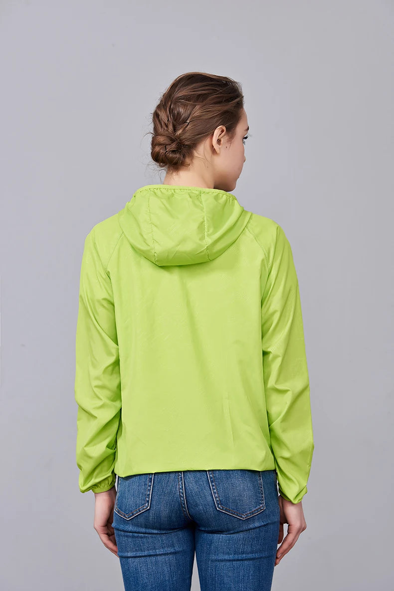 LNGXO Unisex Waterproof Hiking Jacket