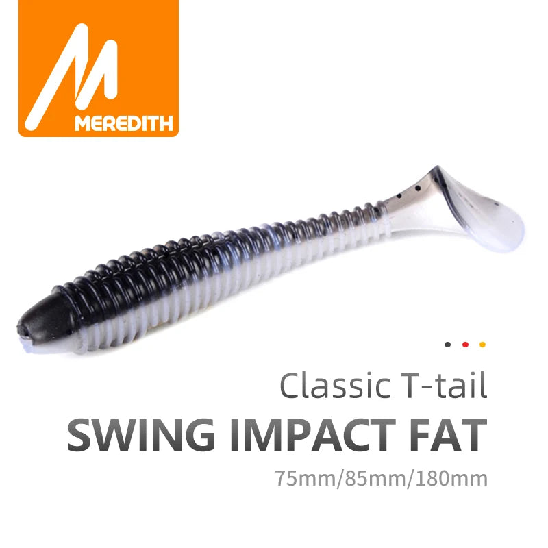 MEREDITH Swing Impact FAT Paddle Tail Lure