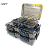 Fishing Tackle Box Organizer – Waterproof Lure Box with Removable Dividers for Hooks, Lines & Small Fishing Accessories