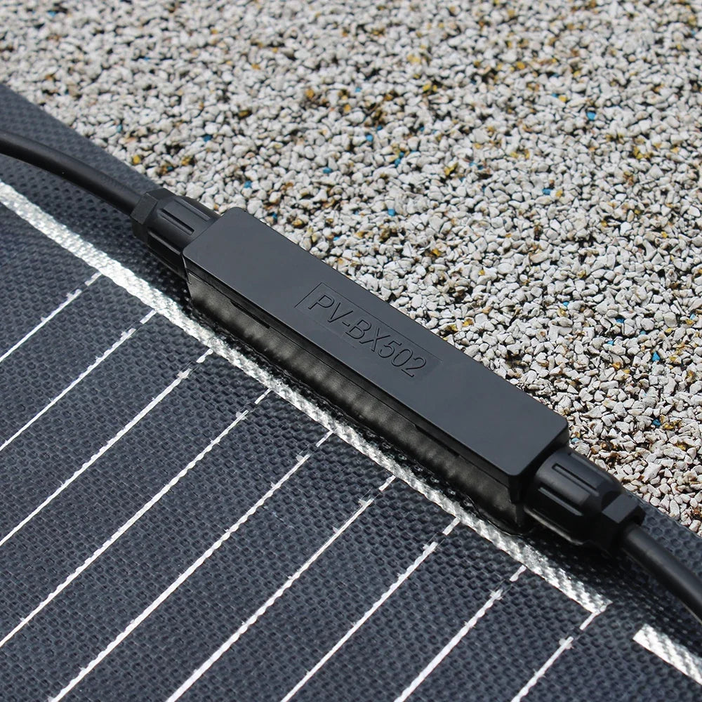 High Efficiency ETFE Flexible Solar Panel Monocrystalline 100W 200W 300W 400W Kit for 12V Battery Charger Off-Grid Power Camping