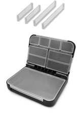 LUREHOLIC Fishing Tackle Box – Waterproof Organizer for Lures, Hooks, Jig Heads, Swivels, Snaps & Fishing Accessories Storage