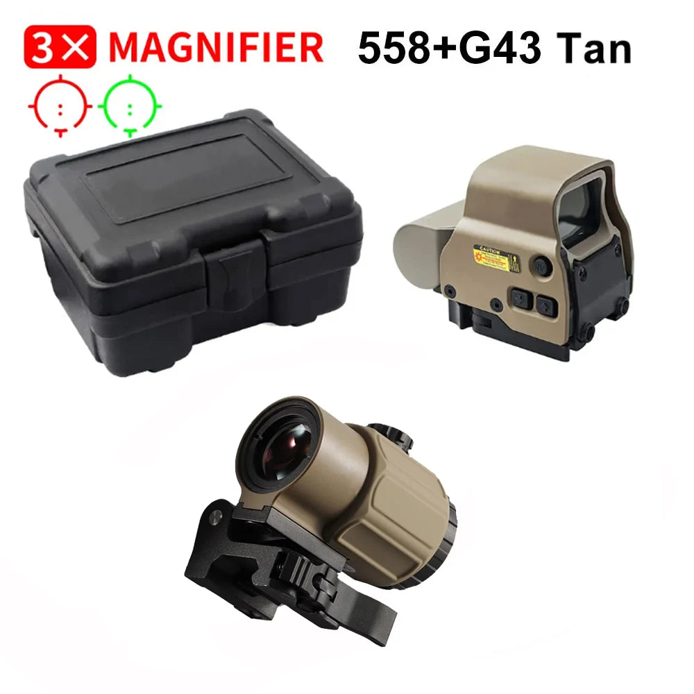 558+G43 Red Dot Holographic Sight