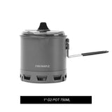 Fire-Maple G2 Petrel Ultralight 750ML Heat Exchanger Pot – Lightweight Camping & Hiking Cookware