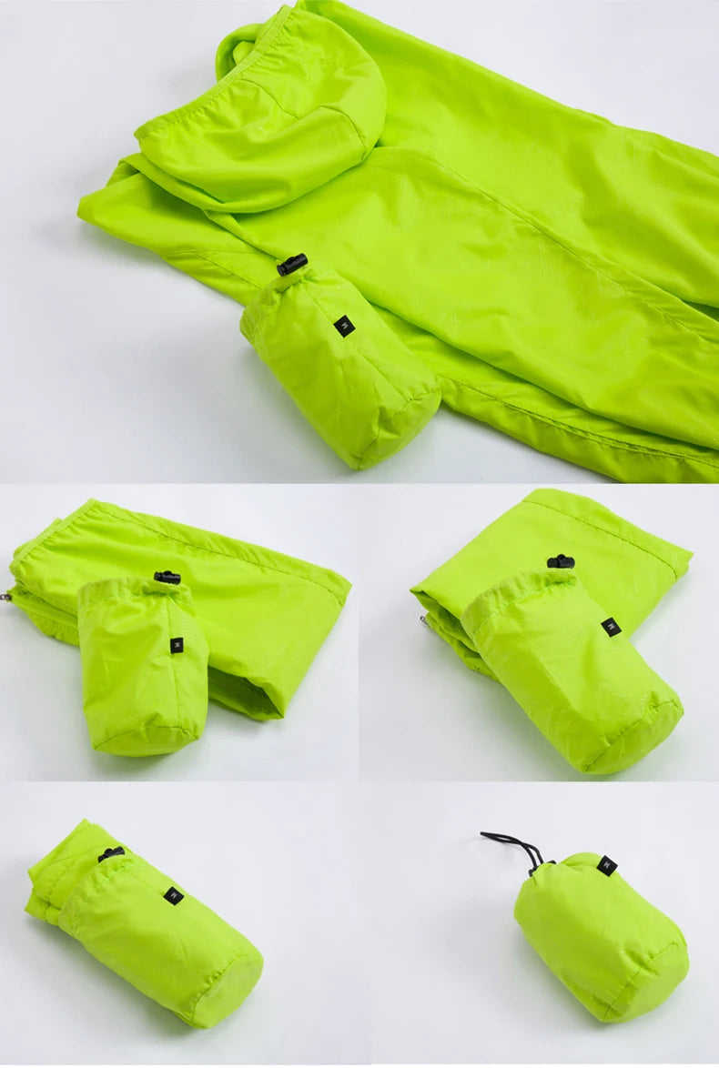 LNGXO Unisex Waterproof Hiking Jacket