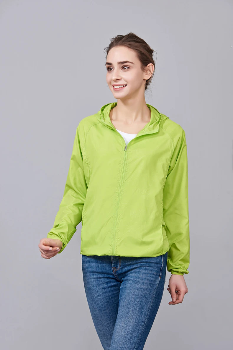 LNGXO Unisex Waterproof Hiking Jacket