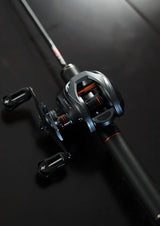 SEASIR Cast X2 Baitcasting Reel – 7.3:1 Gear Ratio, Hybrid Ceramic Bearings, Carbon Fiber Washer, Dual Bearing System & N52 Brake