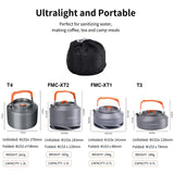 Fire Maple Hiking Teapot – Outdoor Camping Kettle with Heat Exchanger & Filter (0.8L / 1.3L)