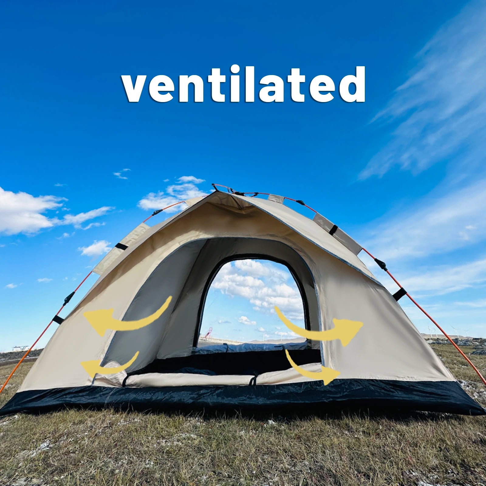 Outdoor Automatic Quick-Opening Tent