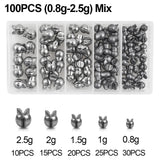 Split Shot Fishing Weights