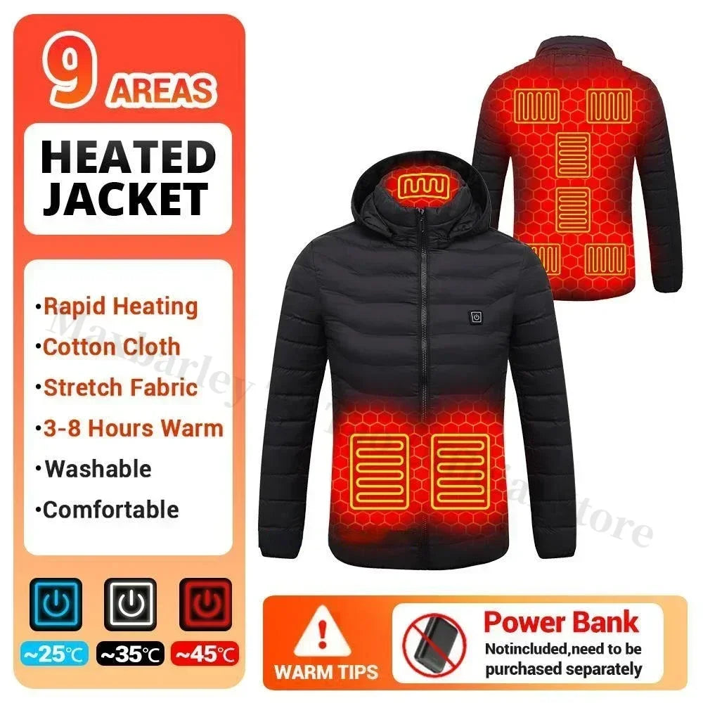 Men’s 21-Zone USB Heated Jacket