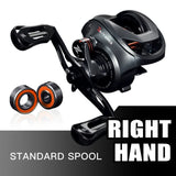 SEASIR Cast X2 Baitcasting Reel – 7.3:1 Gear Ratio, Hybrid Ceramic Bearings, Carbon Fiber Washer, Dual Bearing System & N52 Brake