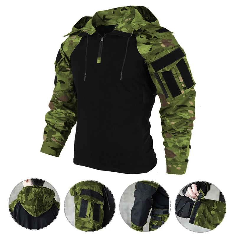 US Army CP Camouflage Tactical T-Shirt