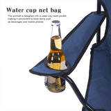 Foldable Camping Chair – Portable Outdoor Seat with Bottle Holder