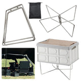 Aluminum Alloy Folding Storage Box Stand