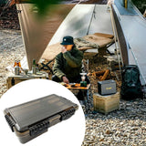 Fishing Tackle Box Organizer – Waterproof Lure Box with Removable Dividers for Hooks, Lines & Small Fishing Accessories