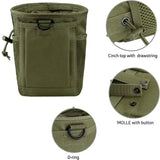 MOLLE Dump Pouch – Adjustable Hunting Ammo & Magazine Recovery Bag