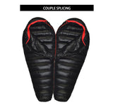 Winter Goose Down Mummy Sleeping Bag – Adult 3-Season Warmth