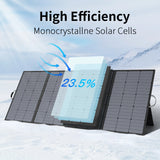 MHPOWOS 400W Portable Solar Panel