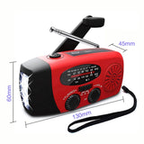 SSolar Hand Crank Camping Light with AM/FM Radio