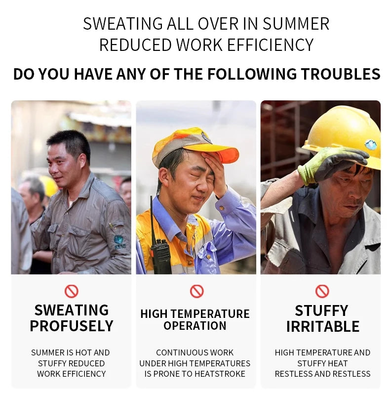 Men & Women Cooling Fan Vest