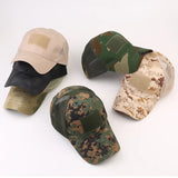 Unisex Sports Outdoor Sunscreen Quick-Drying Hat Men Casual Cap Female Unisex Camouflage Hunting Fishing Baseball Cap