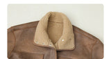 CHIC VEN Women’s Reversible Suede Winter Jacket – Warm Motorcycle Coat