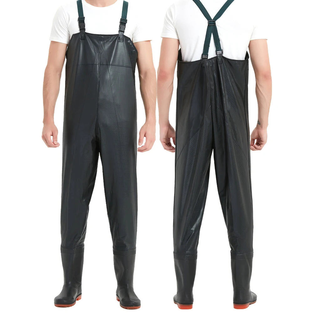 PVC Anti-Slip Chest Waders