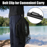 Floating Foldable Fishing Landing Net – Telescopic Pole with Rubber-Coated Mesh for Saltwater & Freshwater