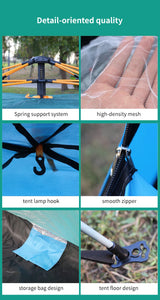 Automatic Quick-Opening 3-4 Person Camping Tent