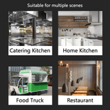 High Carbon Steel Kitchen Knife Set