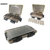 Fishing Tackle Box Organizer – Waterproof Lure Box with Removable Dividers for Hooks, Lines & Small Fishing Accessories