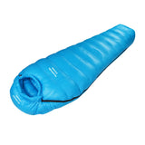 Winter Goose Down Mummy Sleeping Bag – Adult 3-Season Warmth