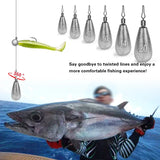 PROBEROS Drop Shot Fishing Sinkers