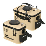 Foldable EVA Live Fish Bucket – Multifunctional Outdoor Fishing and Bait Bag