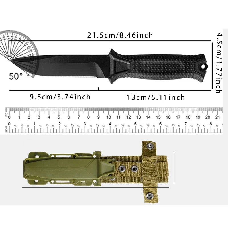 Outdoor Chef’s Knife with Protective Sheath