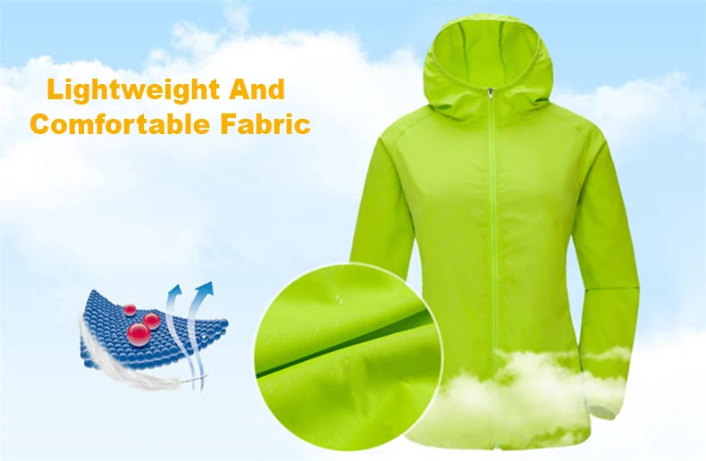 LNGXO Unisex Waterproof Hiking Jacket