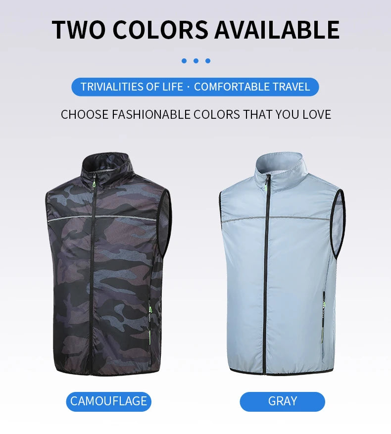 Men & Women Cooling Fan Vest