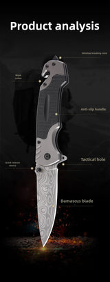Multi-Functional Folding Pocket Knife