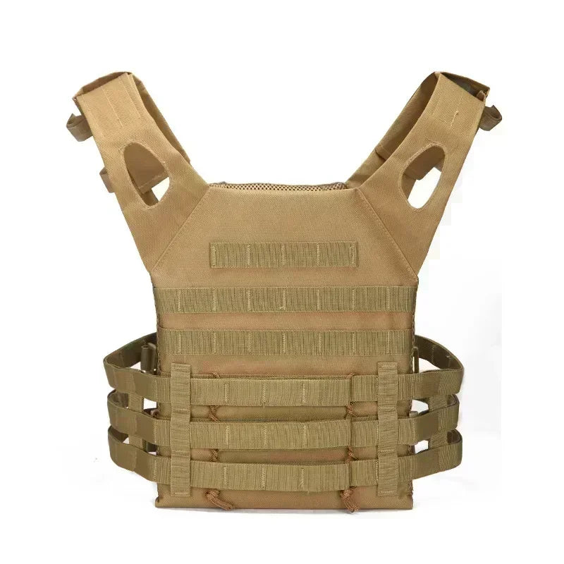Nylon Tactical Vest – Body Armor Plate Carrier with MOLLE System for Airsoft